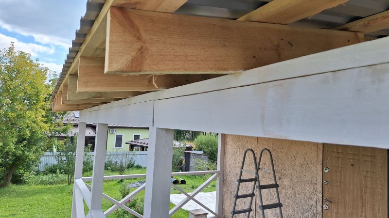 A Frame Roof Repair
