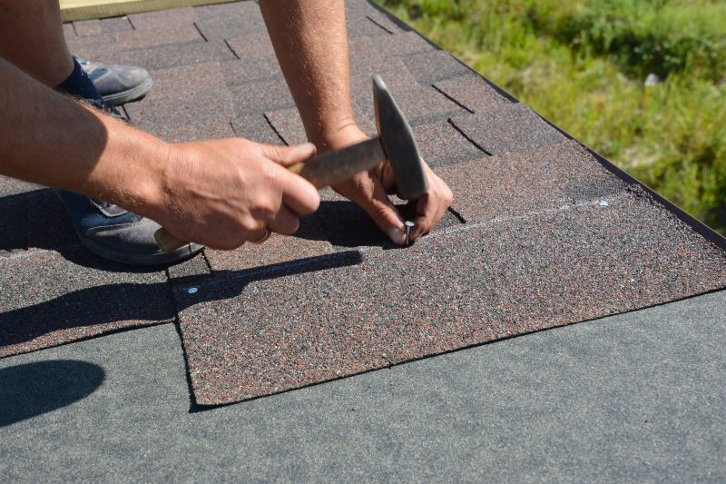 Sealing Leaks on Asphalt Roofs
